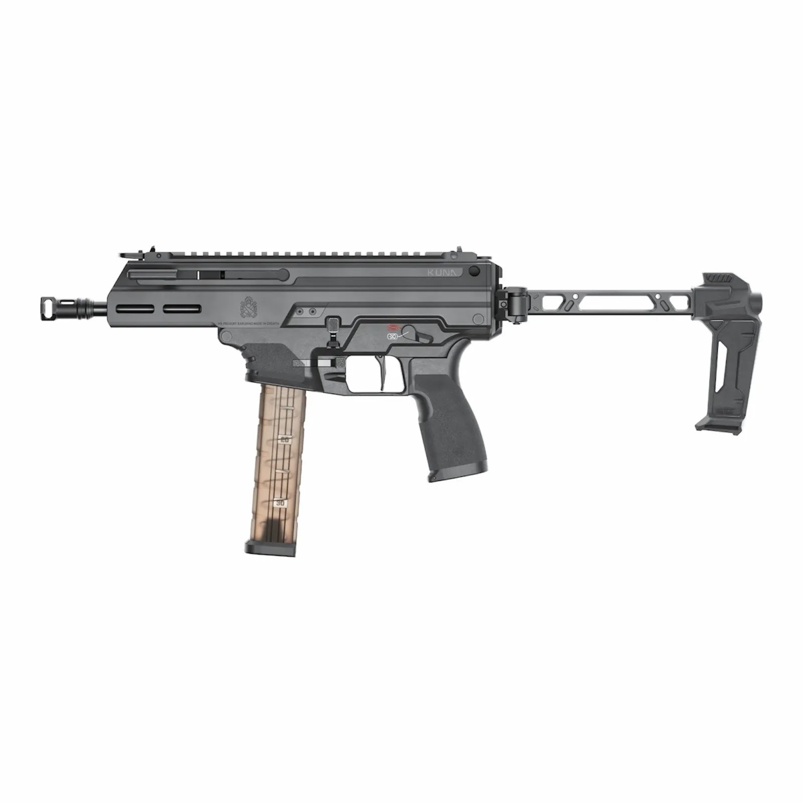 Springfield Kuna - .40 S&W w/ Strike Industries Brace